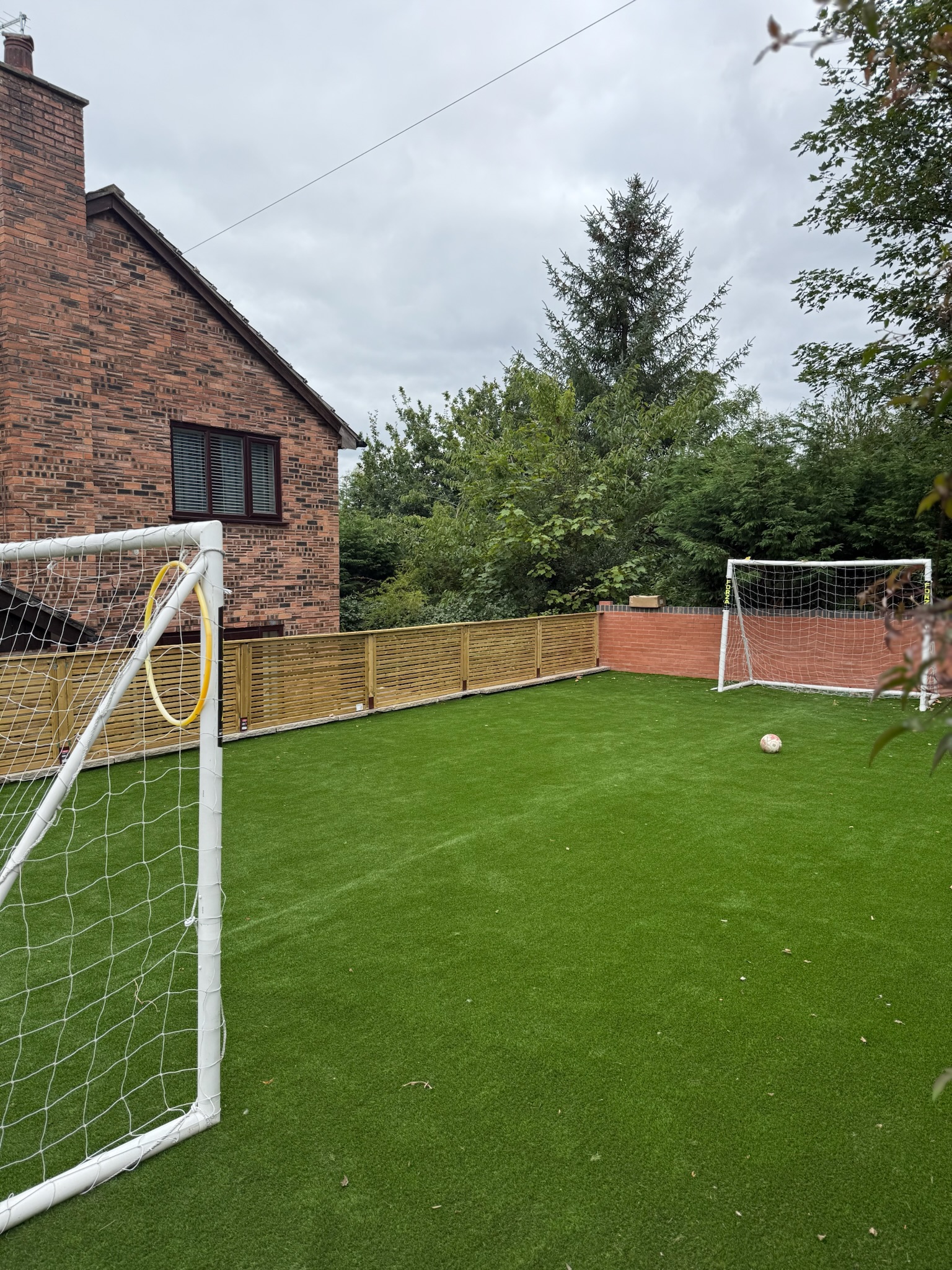 ratio renovations lawn football pitch